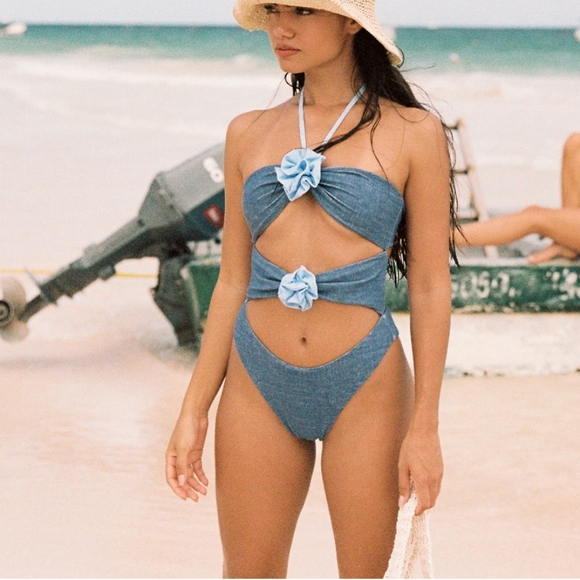 New Capittana Josefina Denim One Piece - Picture 3 of 15